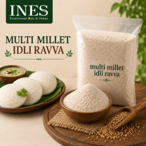 INES Multi Millet Idli Rava – Nutritious & Natural Millet Semolina
