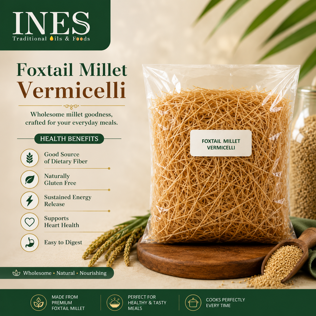 Foxtail Millet Vermicelli – Nutritious & Wholesome - Image 3