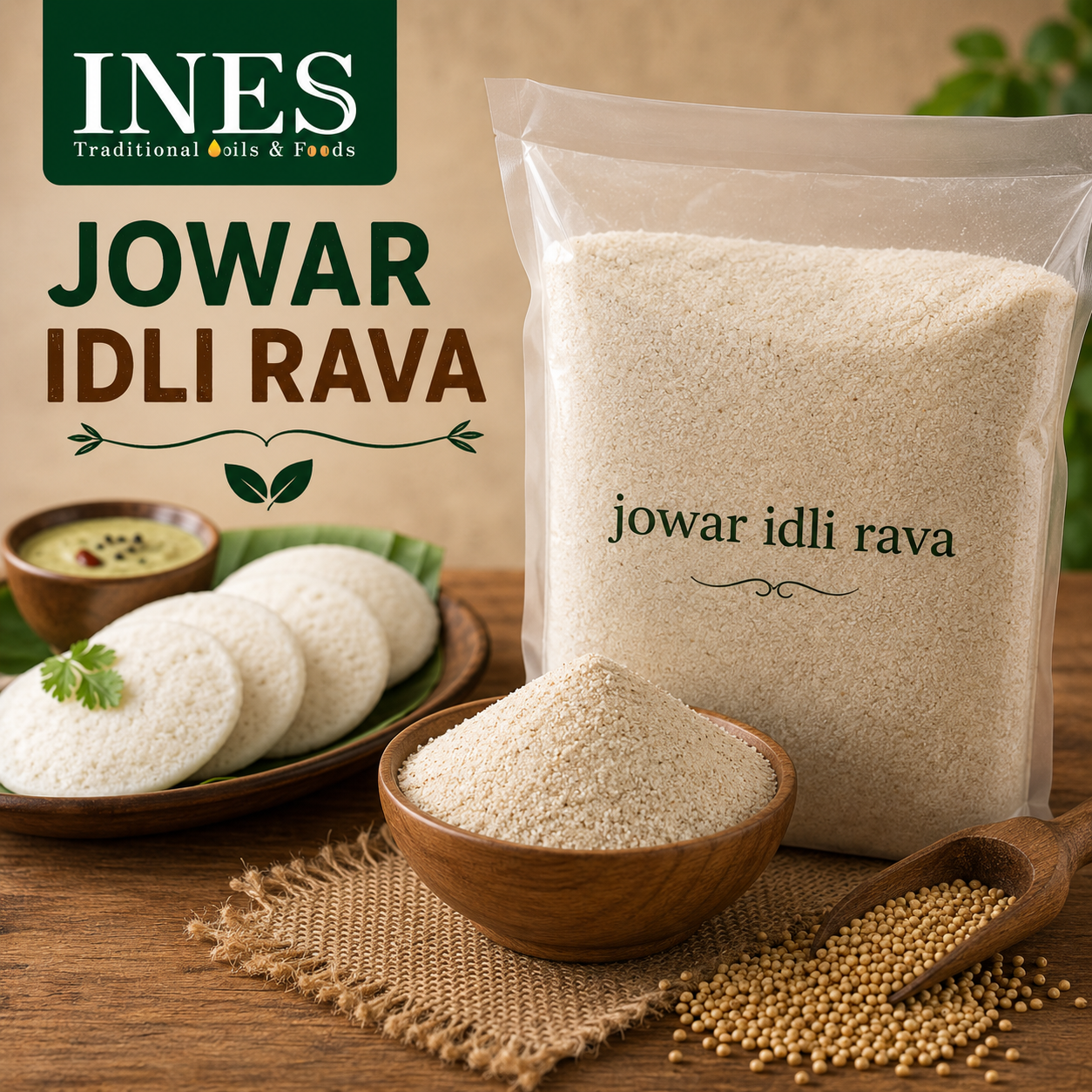 Jowar Idli Rava – Healthy & Nutritious Sorghum Semolina