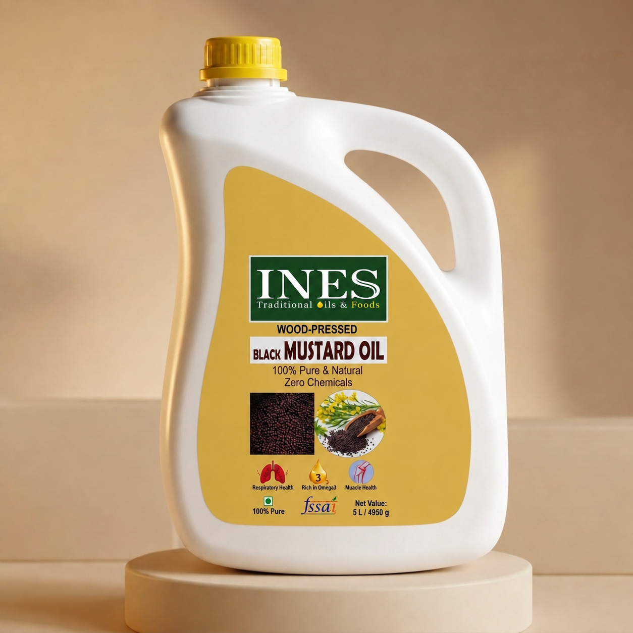 Wood Pressed Black Mustard Oil – 100% Pure Oil - Image 7