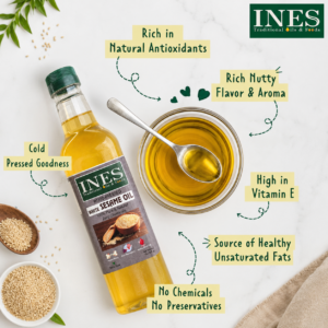 Wood Presssed White Sesame Oil – 100% Pure Oil