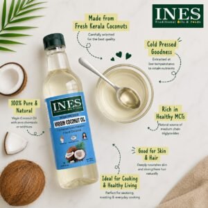 Wood Pressed Virgin Coconut Oil – 100% Pure Oil