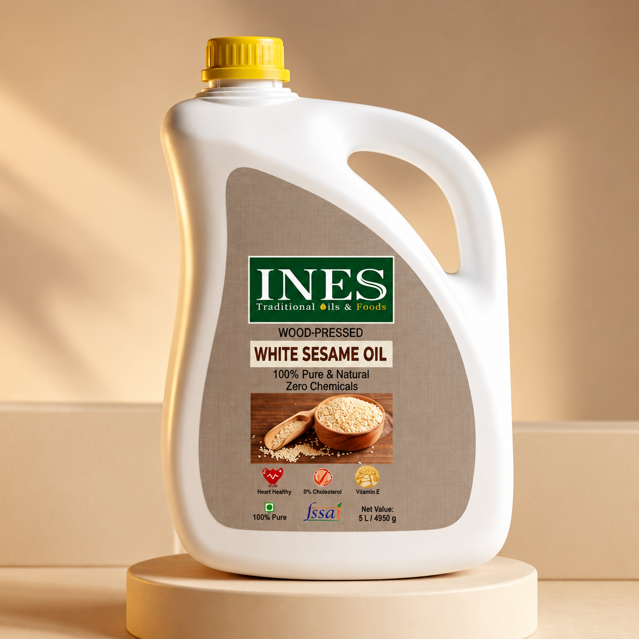 Wood Presssed White Sesame Oil – 100% Pure Oil - Image 8