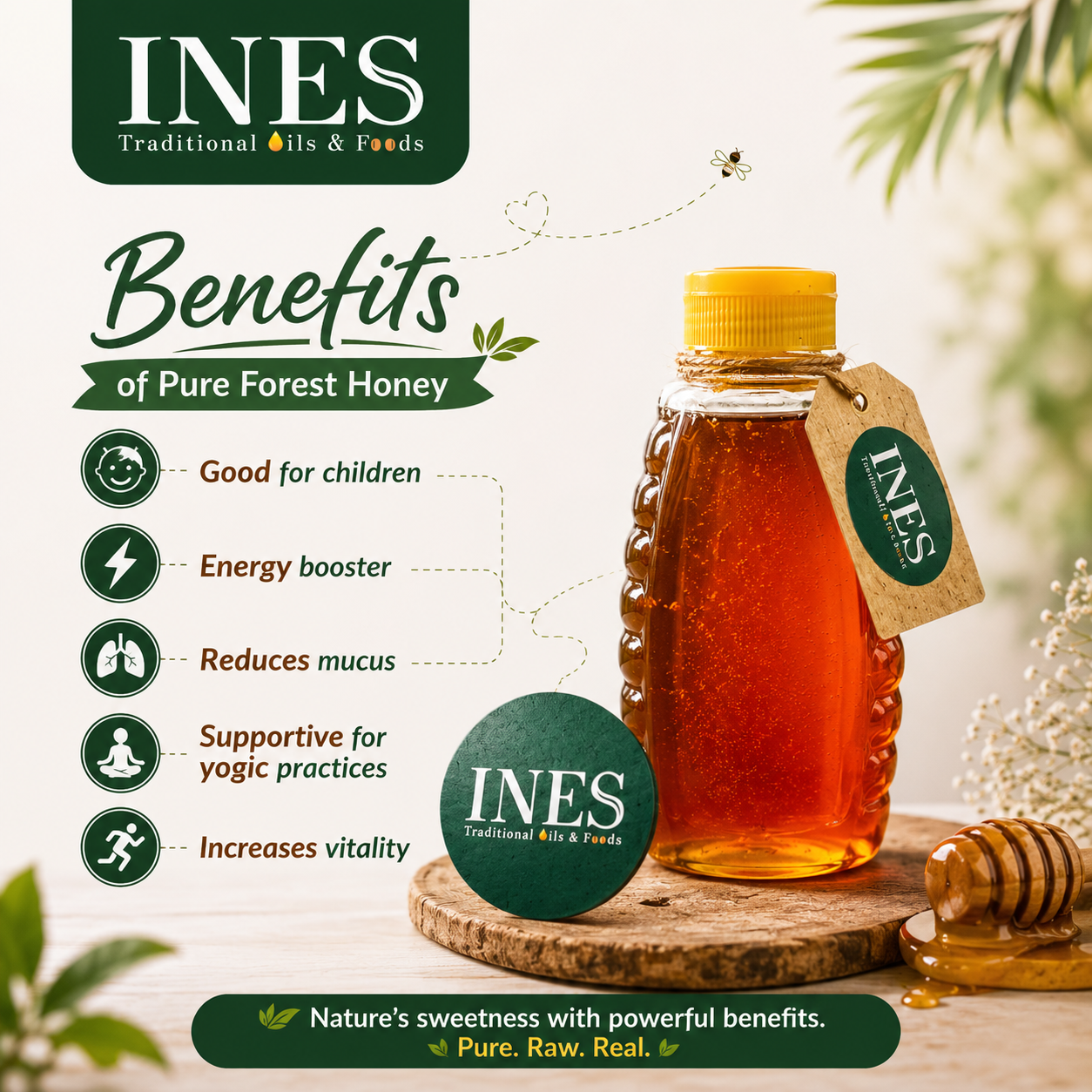 Pure Forest Honey – 100% Natural Honey