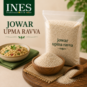 INES Jowar Upma Ravva – Nutritious & Natural Sorghum Semolina