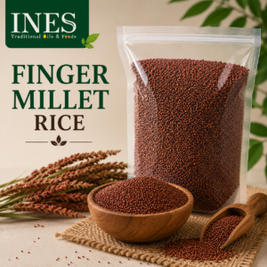 INES Finger Millet Rice (Ragi) – Unpolished, Wholesome & Nutritious